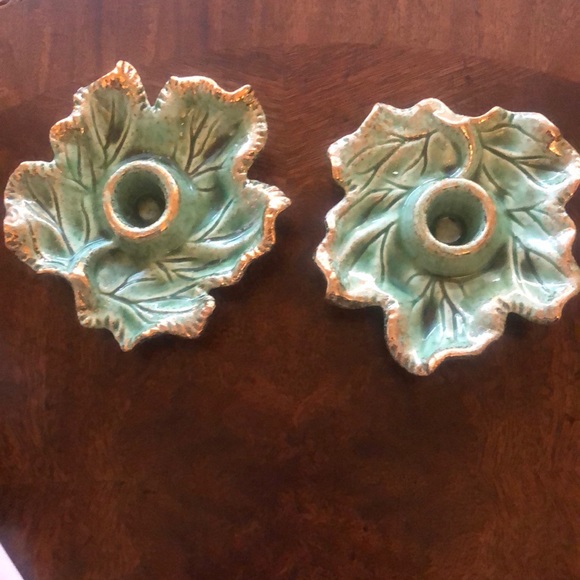 California pottery candle holders - Picture 1 of 3
